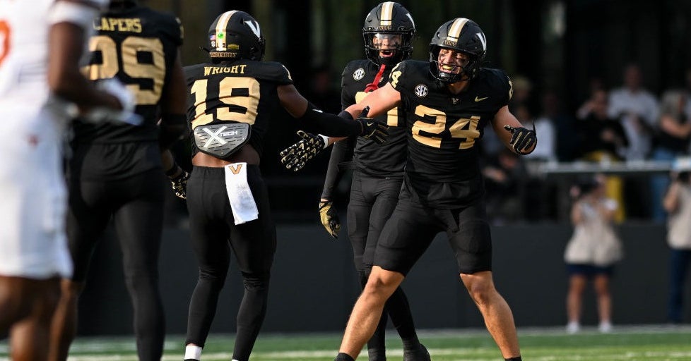 Ranking Vanderbilt football's Top 20 players for the 2025 season: No. 7