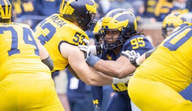 After time behind NFL talent, Michigan DT Trey Pierce ready to establish himself in Wolverines' defense