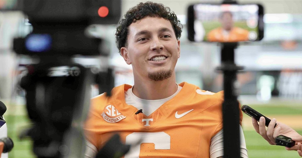Long summer days, strong faith and an unlikely journey – the best from Joey Aguilar at Tennessee’s media day