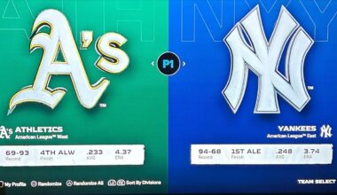 MLB | Oakland Athletics vs New York Yankees Game 5