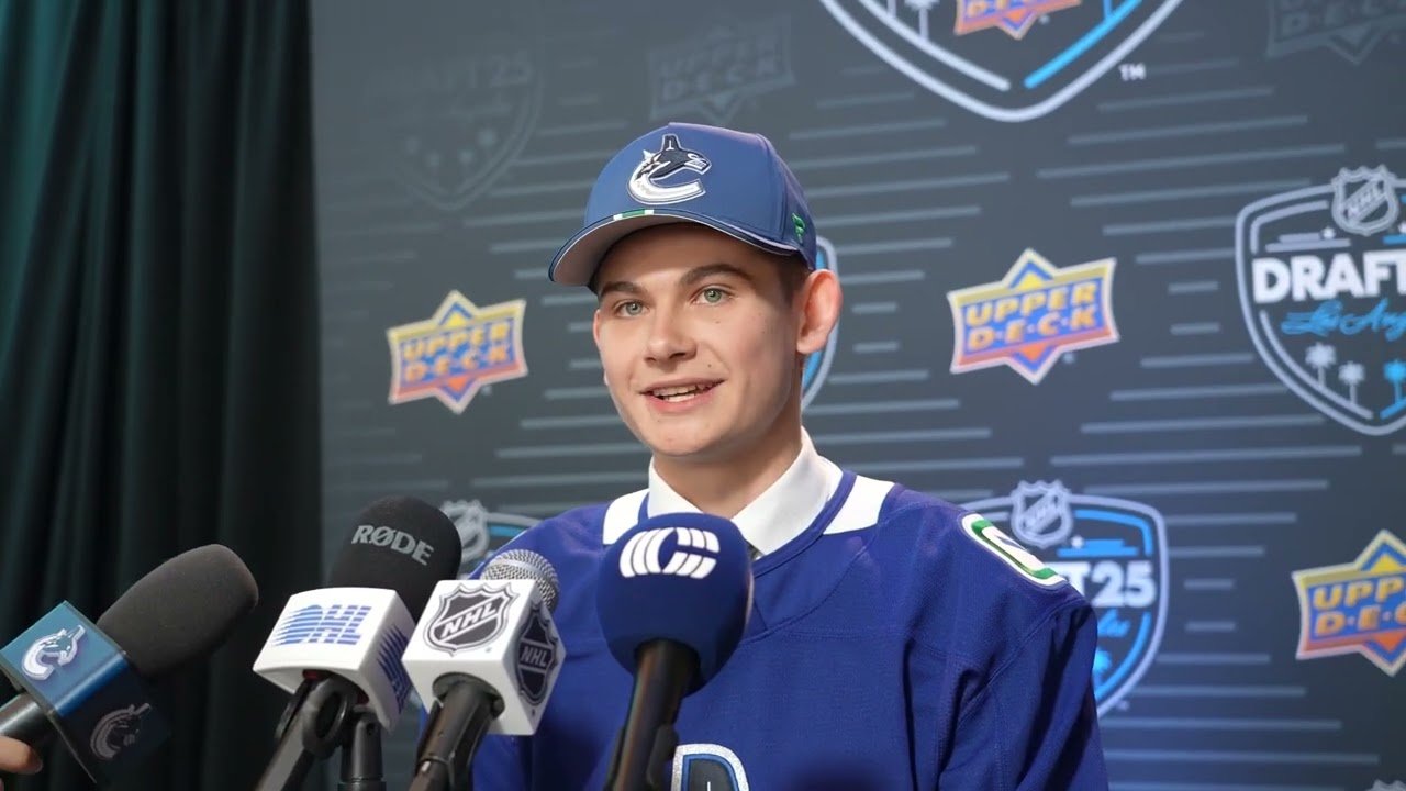Vancouver Canucks Select Goaltender Alexei Medvedev In Second Round | 'I'm A Winner'