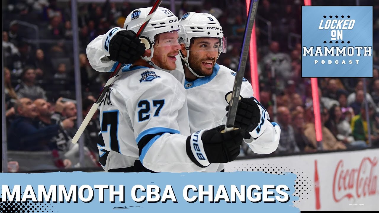 New NHL CBA Done - Shakeup Coming for Utah Mammoth and More