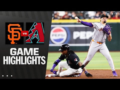 Giants vs. D-backs Game Highlights (6/30/25) | MLB Highlights