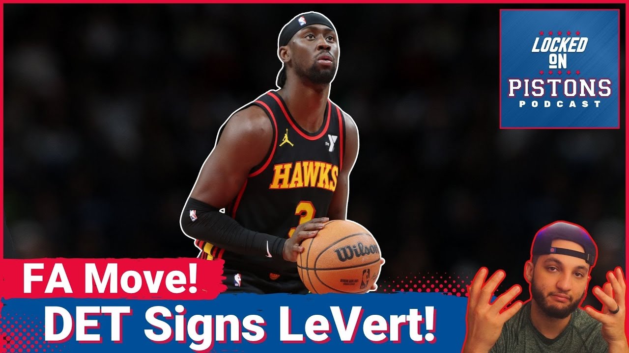 BREAKING: Detroit Pistons Sign Caris LeVert, In Talks On Sign-And-Trade For Malik Monk!