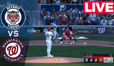 MLB LIVE🔴 Detroit Tigers vs Washington Nationals - Jul 1, 2025 | Full Game MLB 2025 EN VIVO