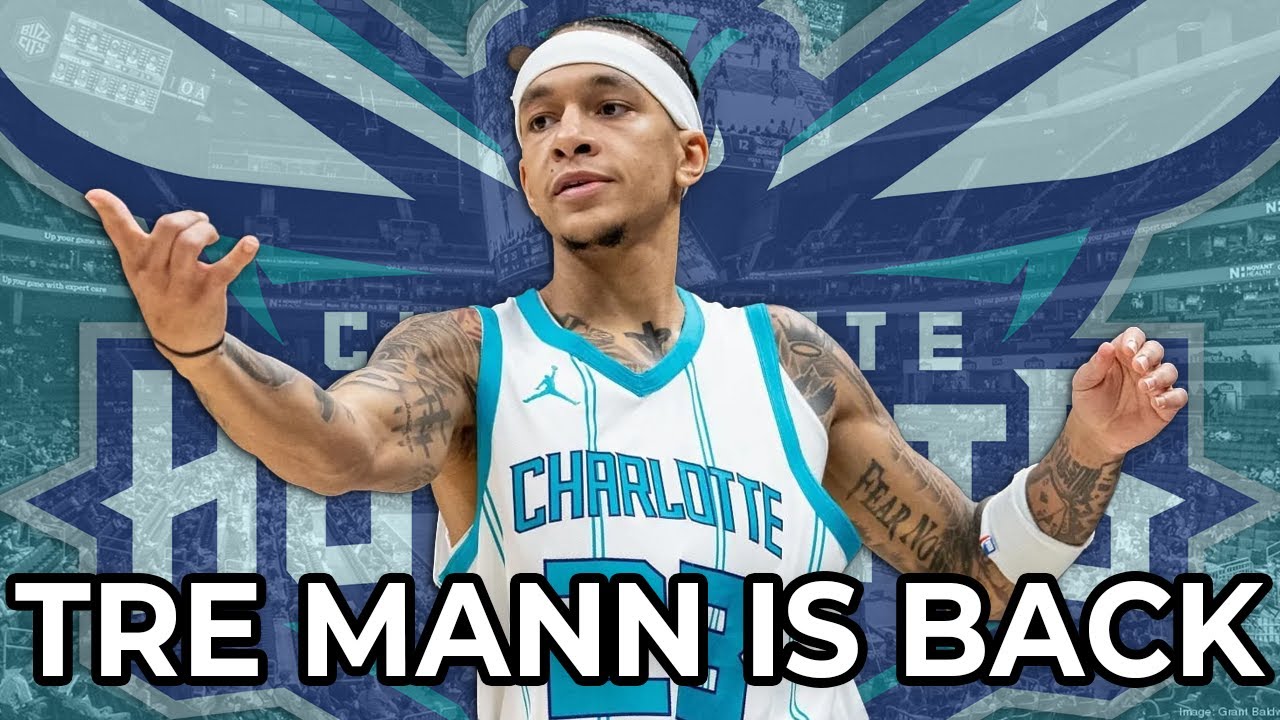 Charlotte Hornets Re-Sign Tre Mann