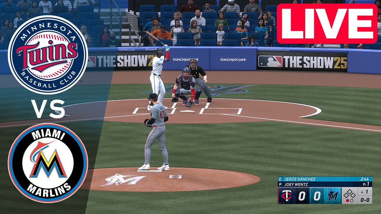 MLB LIVE🔴 Minnesota Twins vs Miami Marlins - Jul 1, 2025 | Full Game MLB 2025 EN VIVO