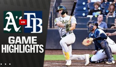 A's vs. Rays Game Highlights (7/1/25) | MLB Highlights