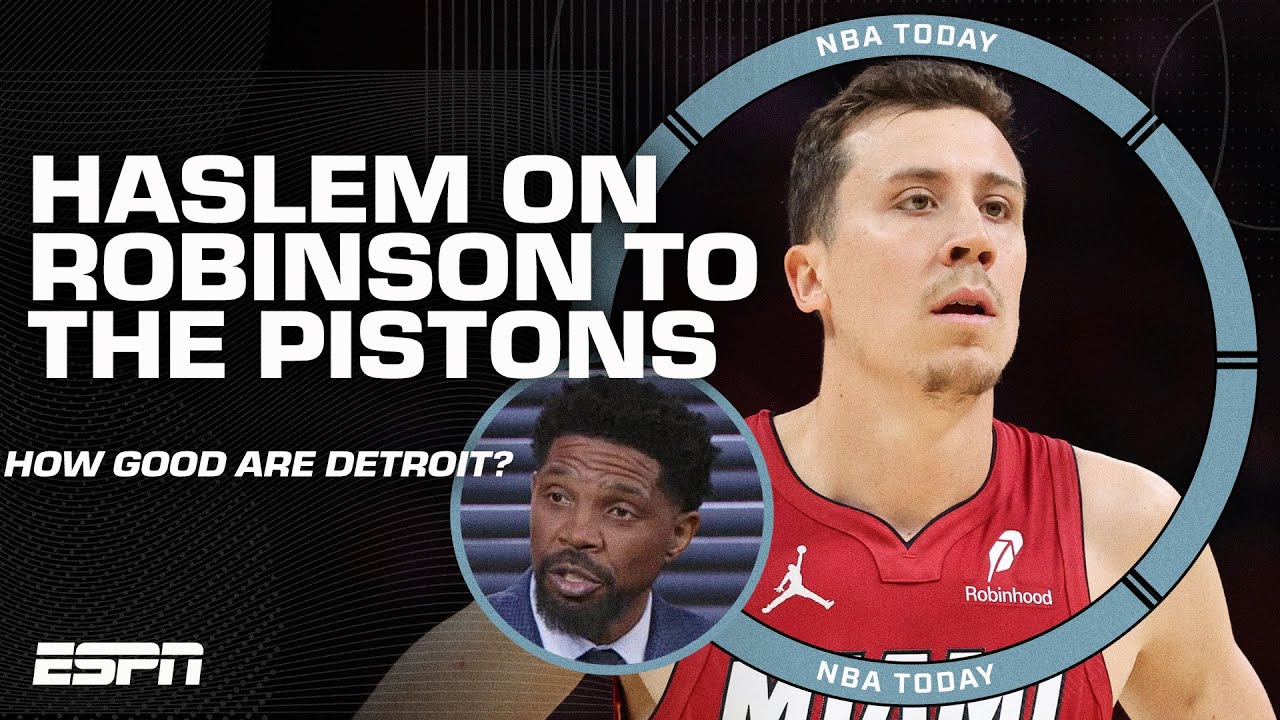 Udonis Haslem says Duncan Robinson can FREE UP Cade Cunningham on the Pistons | NBA Today