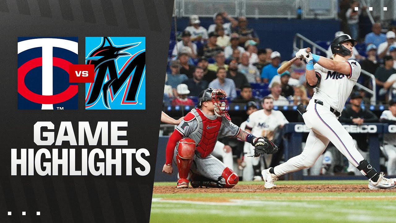 Twins vs. Marlins Game Highlights (7/1/25) | MLB Highlights