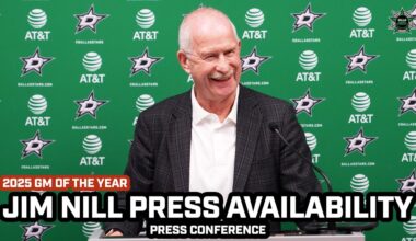 Dallas Stars' Jim Nill On Winning GM Of The Year 3 Times Straight