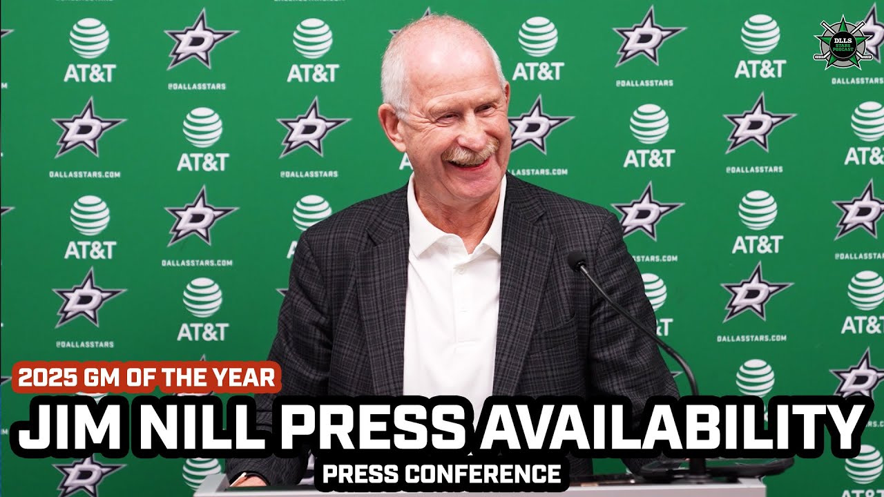 Dallas Stars' Jim Nill On Winning GM Of The Year 3 Times Straight