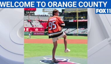 Angels introduce Ducks 1st-rounder Roger McQueen | FOX 11 LA