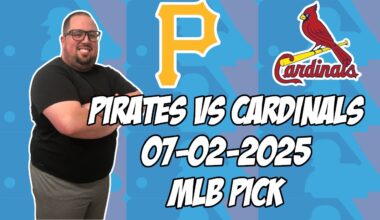 St. Louis Cardinals vs Pittsburgh Pirates 7/2/25 MLB Pick & Prediction | MLB Betting Tips