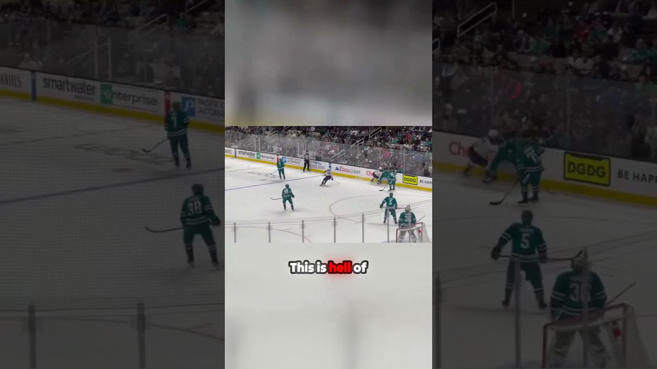 Feeling the Heat: Intense Moments at the Sharks Game! #sanjosesharks #nhl #sapcenter #sanjose