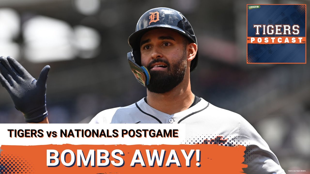 TIGERS POSTCAST: BOMBS AWAY! Detroit Tigers CRUSH Washington Nationals, Riley Greene 2 Homers, 6 RBI