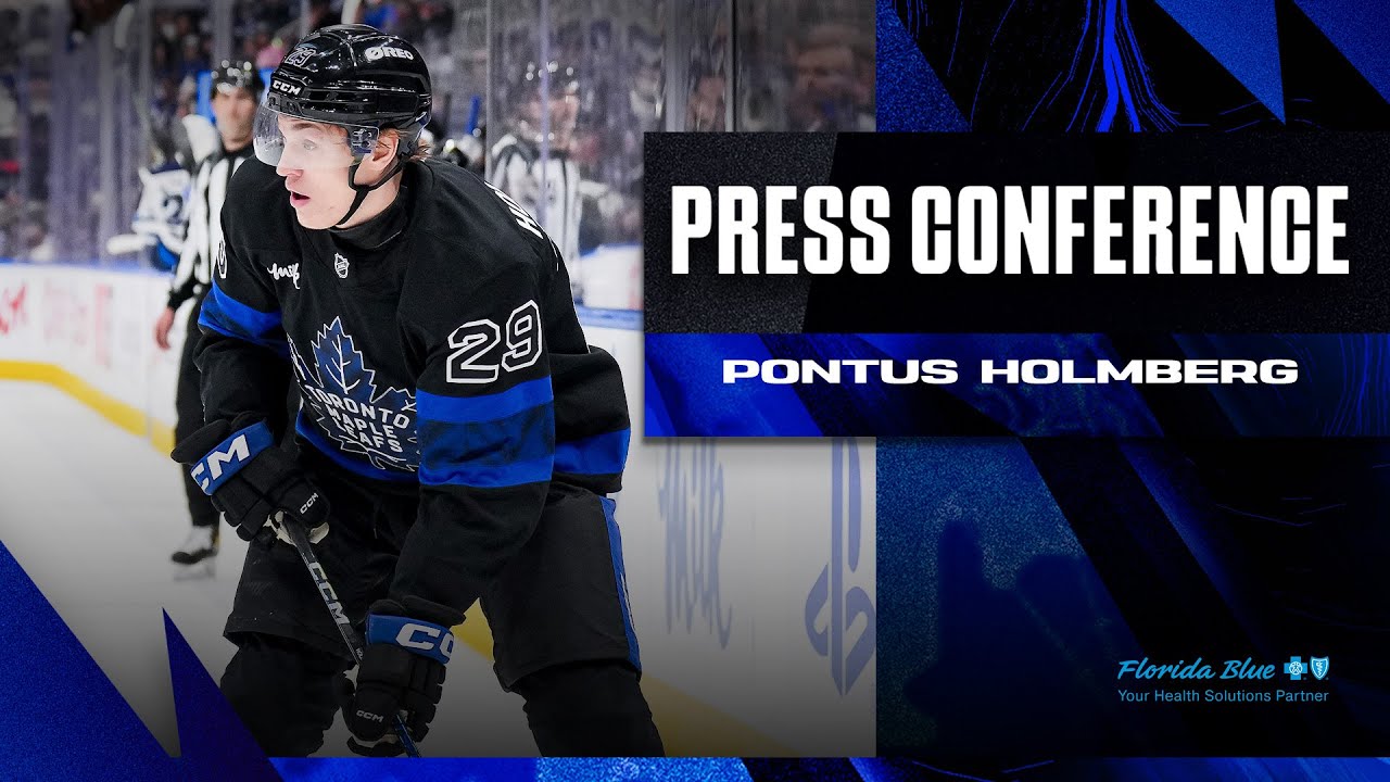 Live | Pontus Holmberg Press Conference