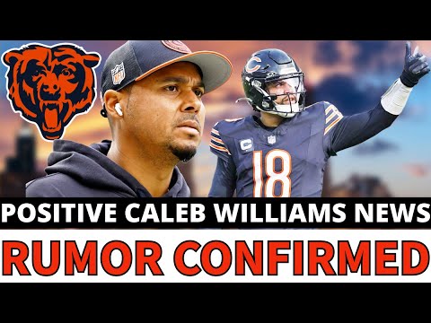 🚨Growing Bears Rumor Finally 'CONFIRMED' + 'POSITIVE' Caleb Williams News! Bears News.