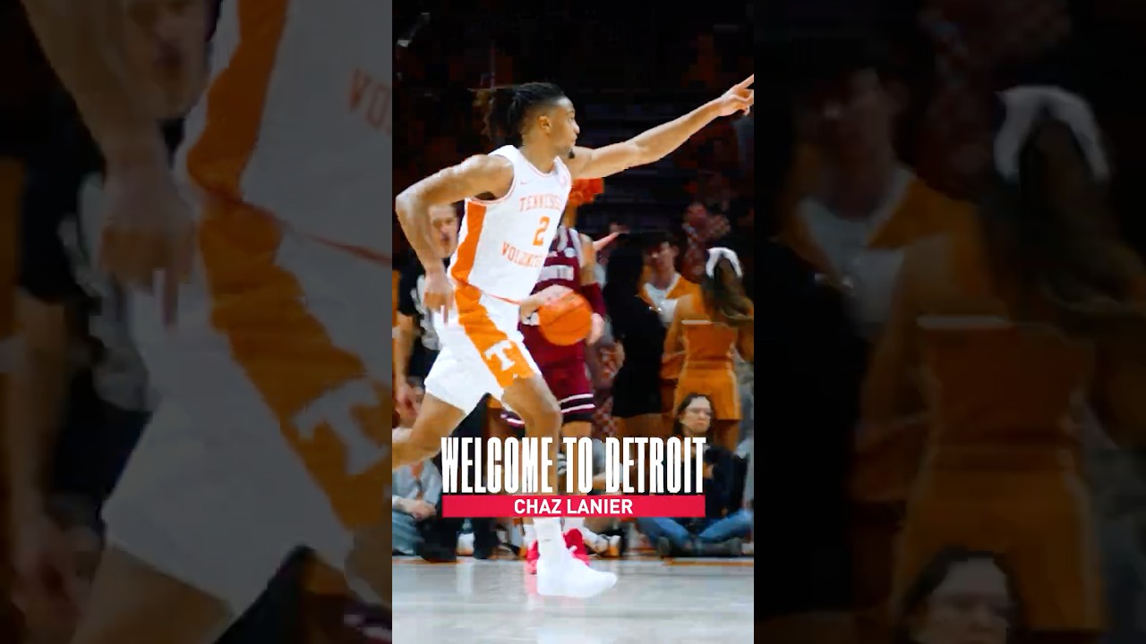 Welcome To Detroit Chaz #pistons #detroitbasketball #nba #nbadraft