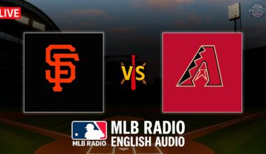 🔴 LIVE: San Francisco Giants vs Arizona Diamondbacks ⚾ MAJOR LEAGUE BASEBALL LIVE 📻 WBC THE SHOW 🙏