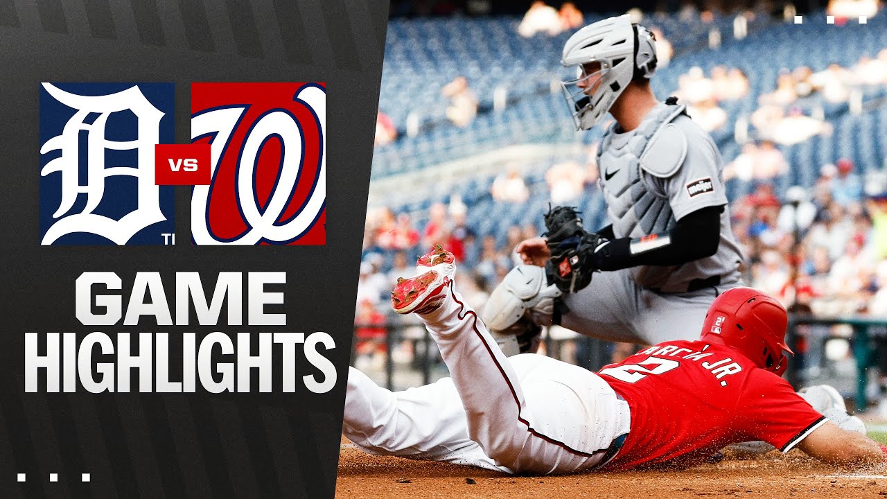 Tigers vs. Nationals Game 2 Highlights (7/2/25) | MLB Highlights