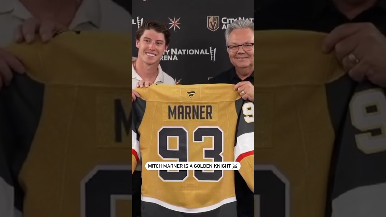 Vegas Golden Knights Introduce Mitch Marner ⚔️