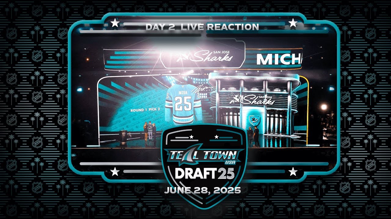 2025 NHL Draft, Day 2 Coverage - 6/28/2025 - Teal Town USA