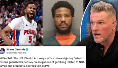 Pistons Malik Beasley Under Federal Investigation For Gambling On NBA Games?! | Pat McAfee Show
