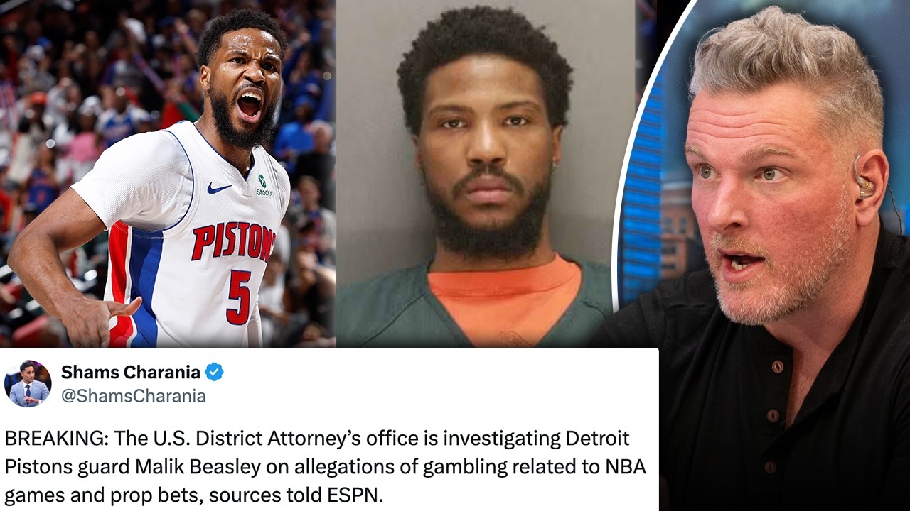 Pistons Malik Beasley Under Federal Investigation For Gambling On NBA Games?! | Pat McAfee Show