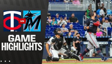 Twins vs. Marlins Game Highlights (7/2/25) | MLB Highlights