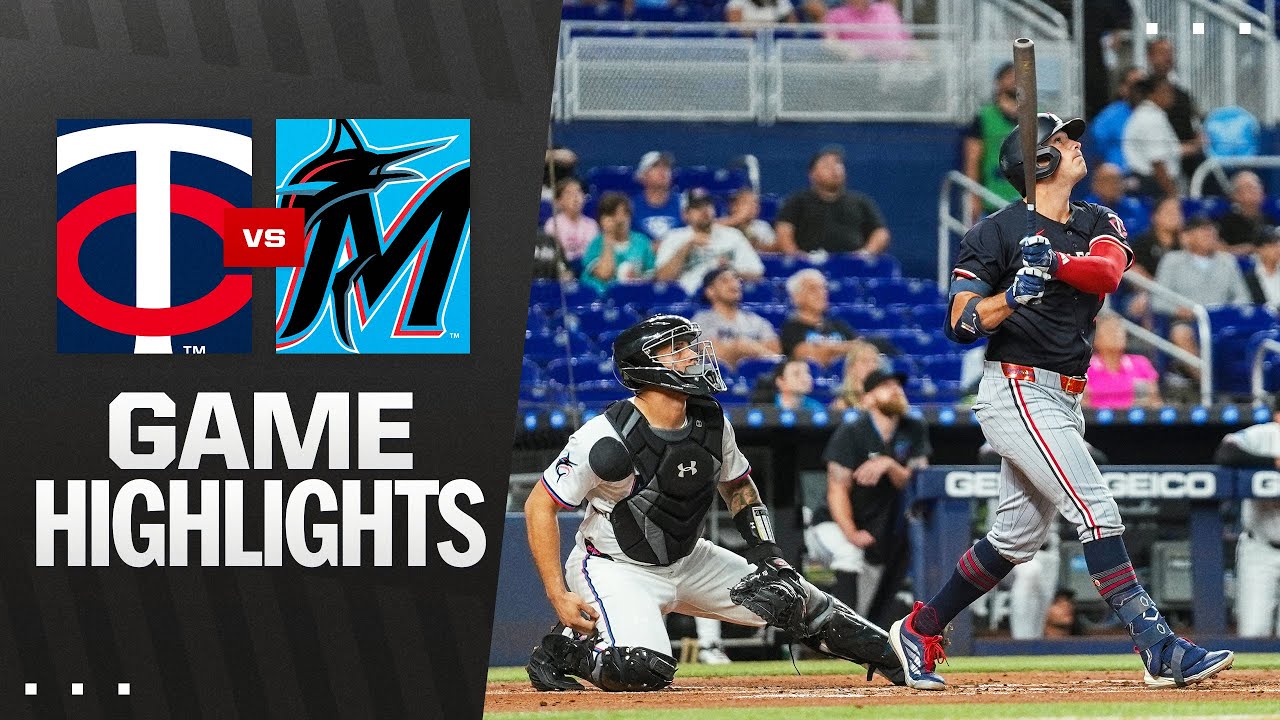 Twins vs. Marlins Game Highlights (7/2/25) | MLB Highlights