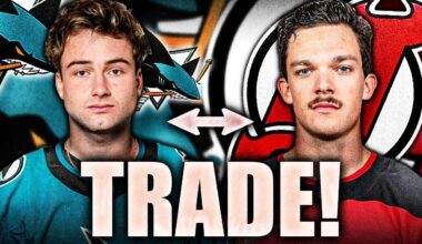 THESE FORMER TOP PROSPECTS JUST GOT TRADED: Sharks & Devils Trade (Thomas Bordeleau, Shane Bowers)