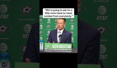 Glen Gulutzan on his approach as head coach for the Dallas Stars 🗣️ (via @DallasStars/TT)