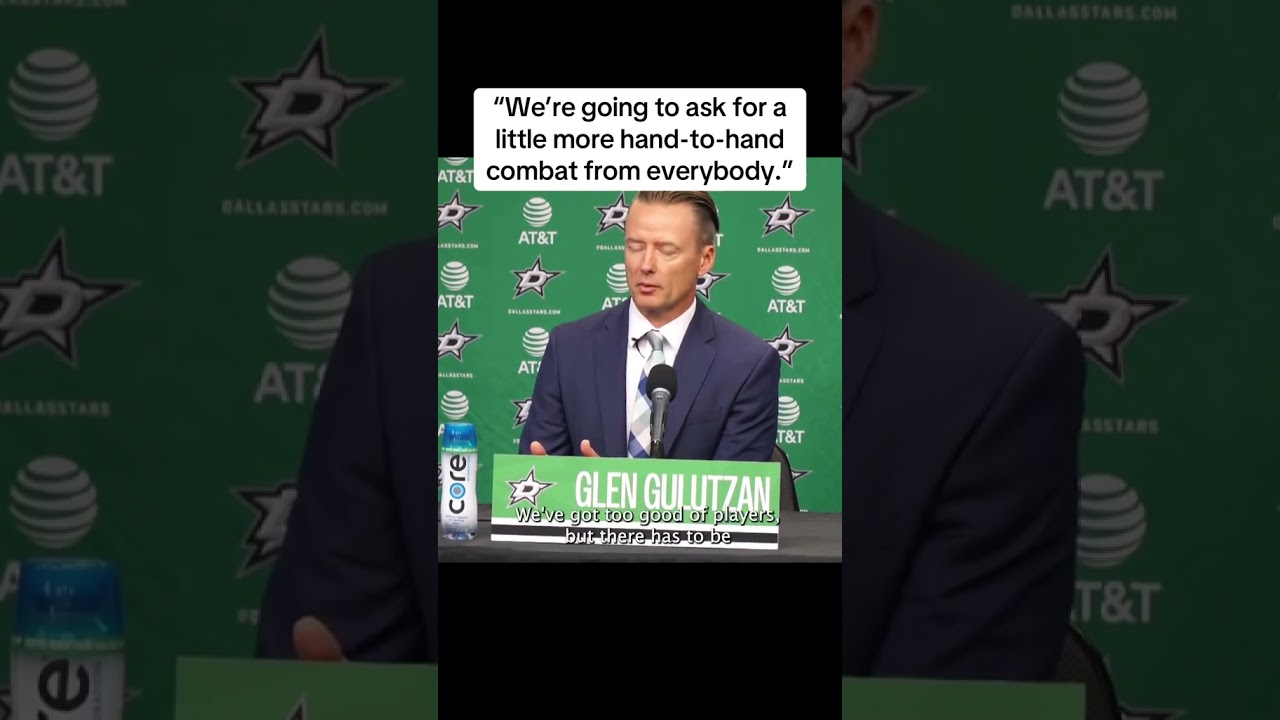 Glen Gulutzan on his approach as head coach for the Dallas Stars 🗣️ (via @DallasStars/TT)