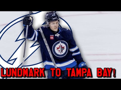 Tampa Bay Lightning Sign Simon Lundmark to 2x775K Contract!! Jets Fan Reaction!!