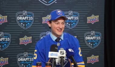 2025 NHL Draft Media Availability - David Bedkowski (71st Overall, Buffalo Sabres)