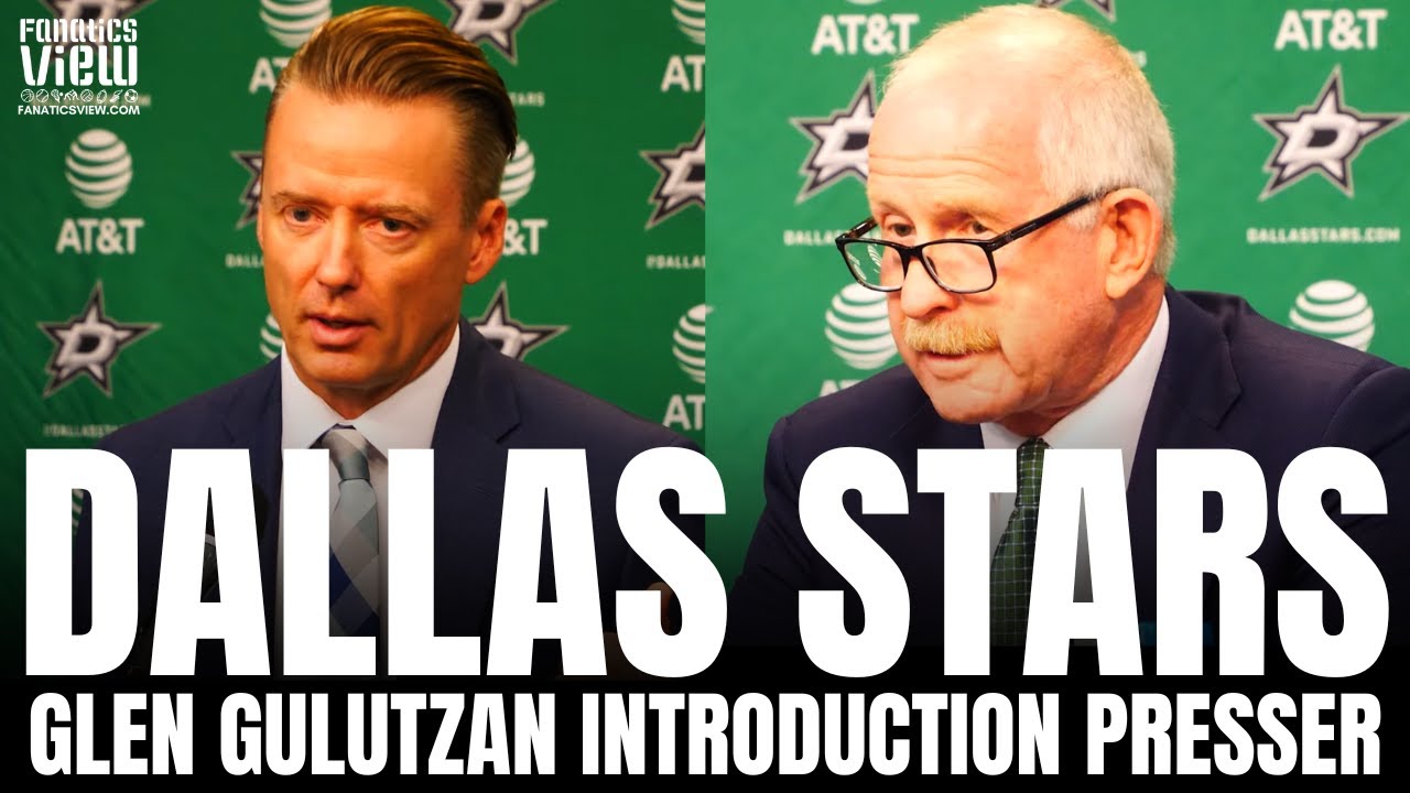 Dallas Stars Introduce Glen Gulutzan as New Head Coach | Full Introduction Press Conference