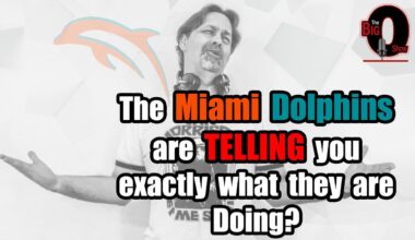 Big O - The Miami Dolphins are TELLING You Exactly What They are Doing!