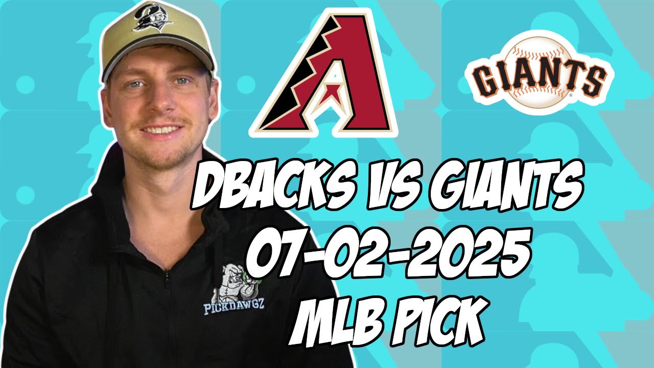 San Francisco Giants vs Arizona Diamondbacks 7/2/25 MLB Pick & Prediction | MLB Betting Tips
