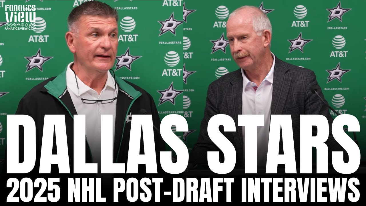 Jim Nill & Joe McDonnell Break Down Dallas Stars 2025 NHL Draft Class, Cameron Schmidt Impressions