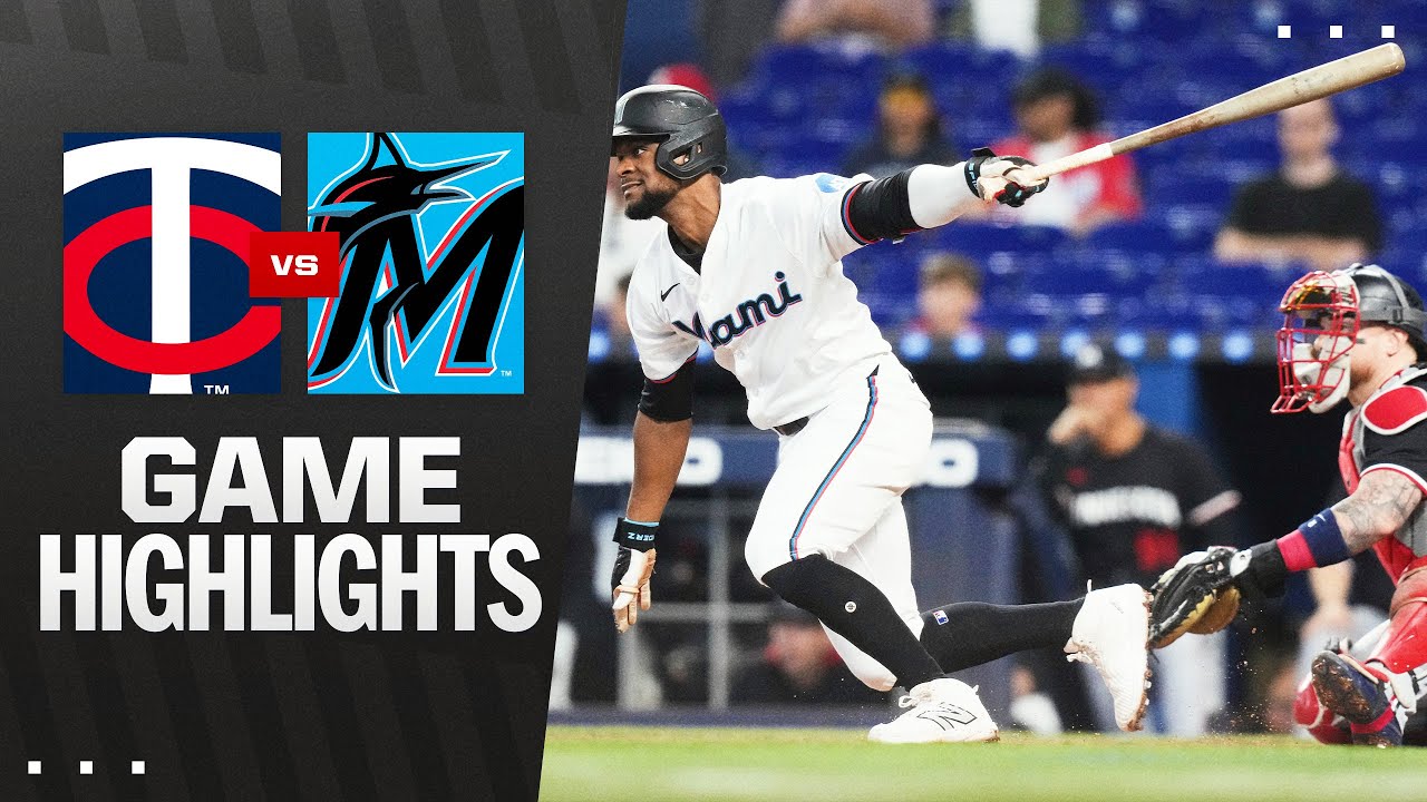 Twins vs. Marlins Game Highlights (7/3/25) | MLB Highlights