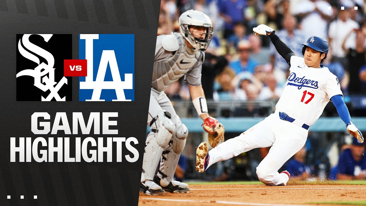 White Sox vs. Dodgers Game Highlights (7/3/25) | MLB Highlights