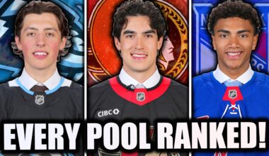 POST-2025 NHL DRAFT PROSPECT POOL RANKINGS!