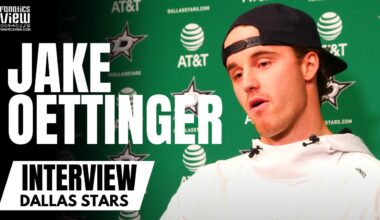 Jake Oettinger Responds to Pete DeBoer Relationship After Being Pulled in WCF vs. Edmonton Oilers