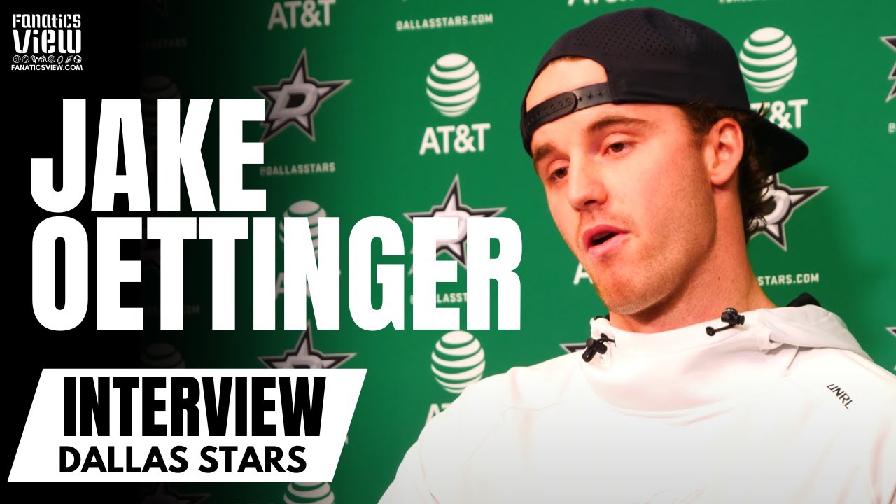 Jake Oettinger Responds to Pete DeBoer Relationship After Being Pulled in WCF vs. Edmonton Oilers