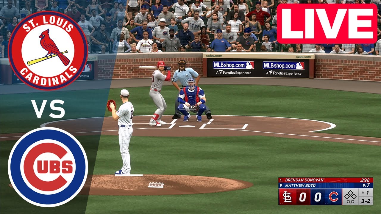 MLB LIVE🔴 Chicago Cubs vs St. Louis Cardinals - Jul 4, 2025 | Full Game MLB 2025 EN VIVO