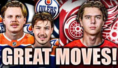 RED WINGS & OILERS MAKE SOME GREAT MOVES: ALBERT JOHANSSON, KASPERI KAPANEN, NOAH PHILP SIGNED