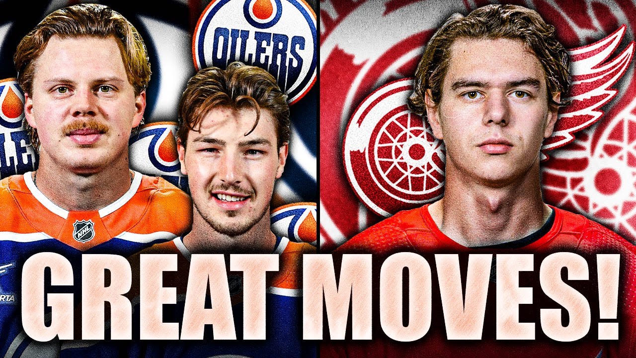 RED WINGS & OILERS MAKE SOME GREAT MOVES: ALBERT JOHANSSON, KASPERI KAPANEN, NOAH PHILP SIGNED