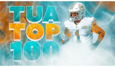 Miami Dolphins Tua Tagovailoa On The Top 100!