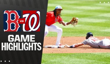 Red Sox vs. Nationals Game Highlights (7/4/25) | MLB Highlights